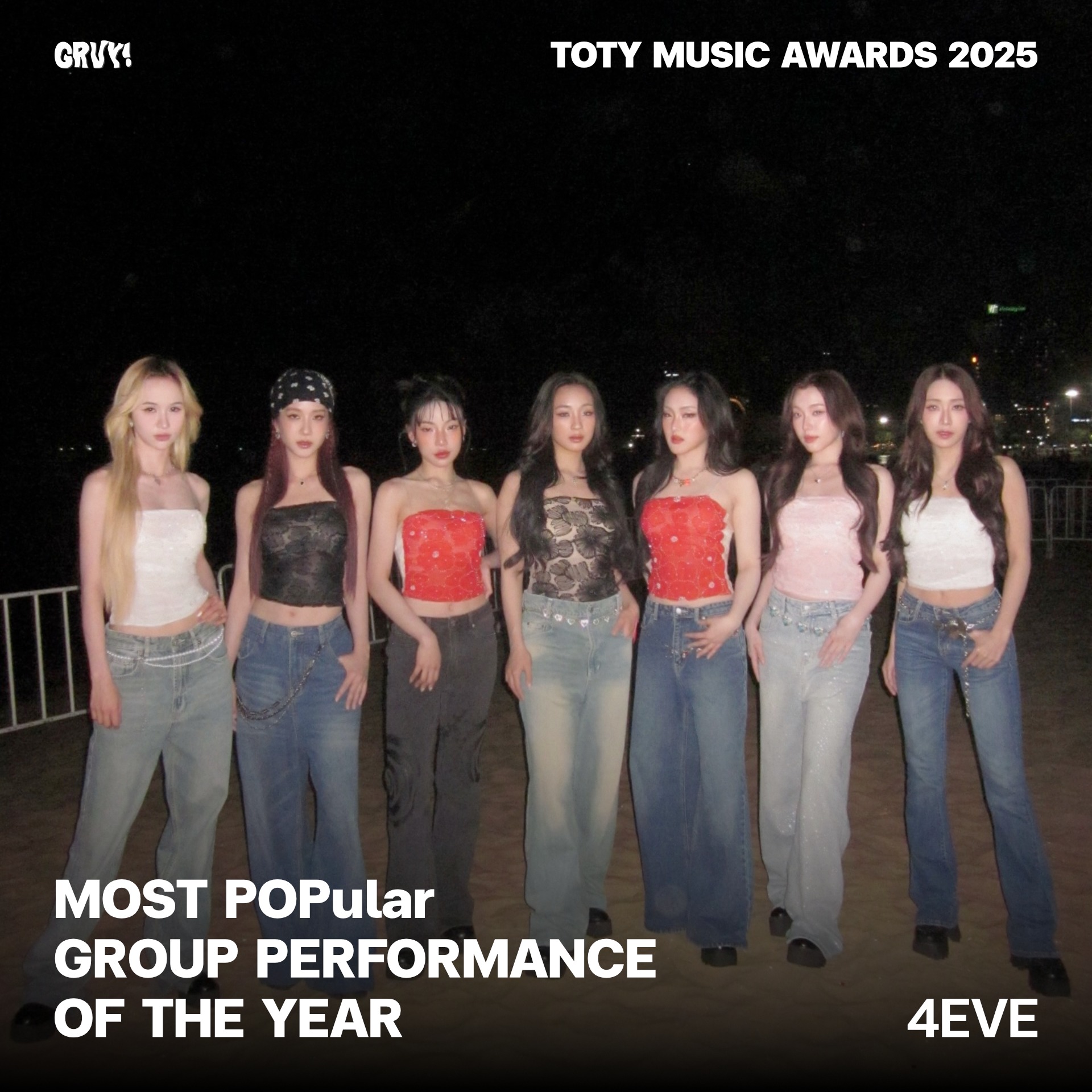 MOST POPular GROUP PERFORMANCE OF THE YEAR — 4EVE