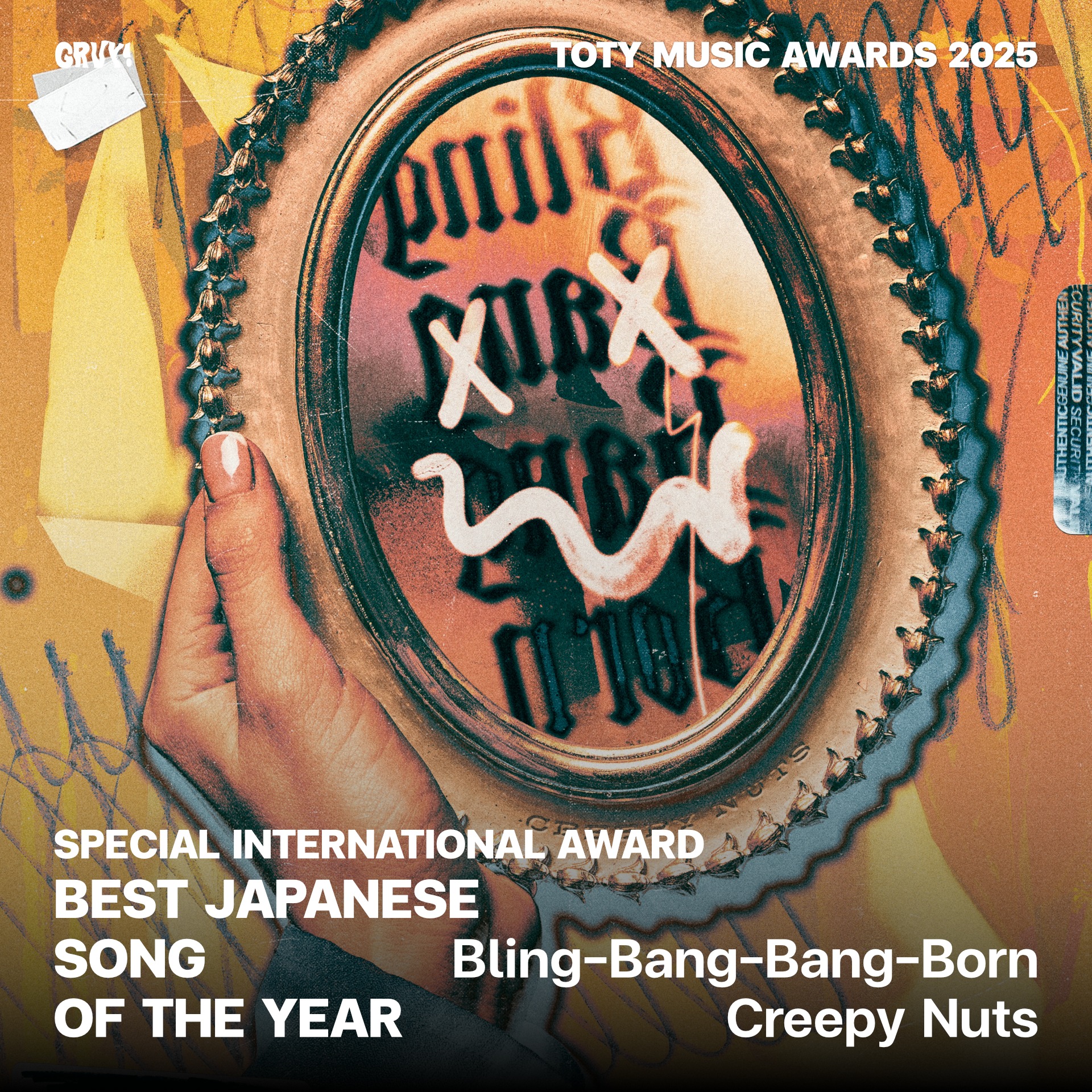 BEST JAPANESE SONG OF THE YEAR — Creepy Nuts