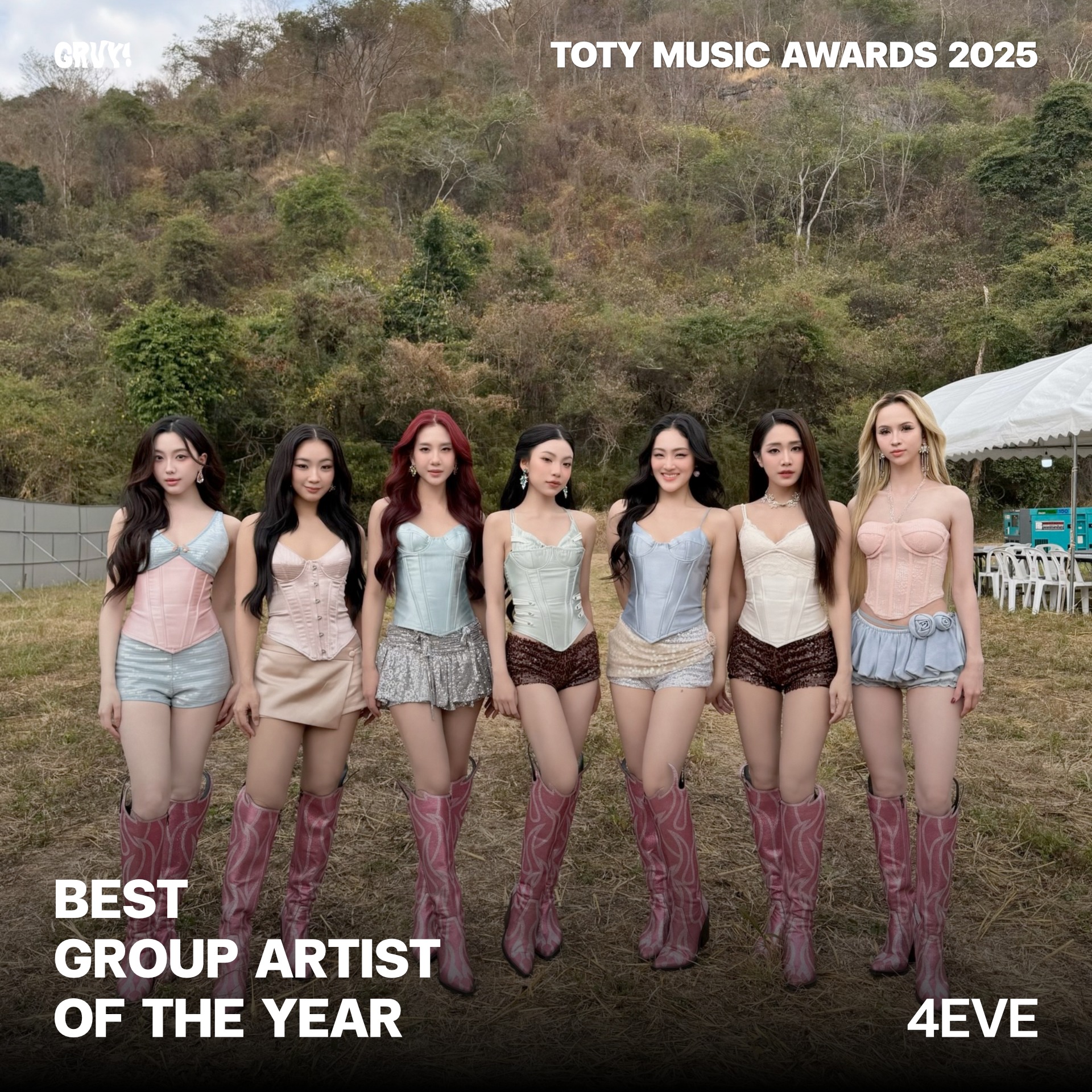 BEST GROUP ARTIST OF THE YEAR — 4EVE
